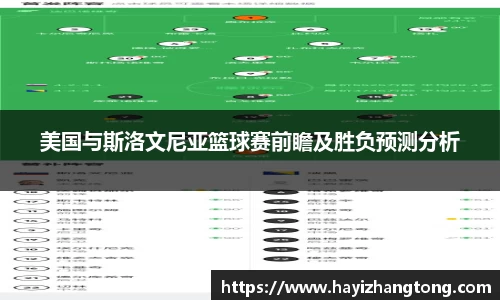 美国与斯洛文尼亚篮球赛前瞻及胜负预测分析